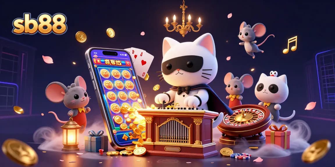 Spin the reels and win big at sb88’s vibrant casino world featuring engaging characters and games.