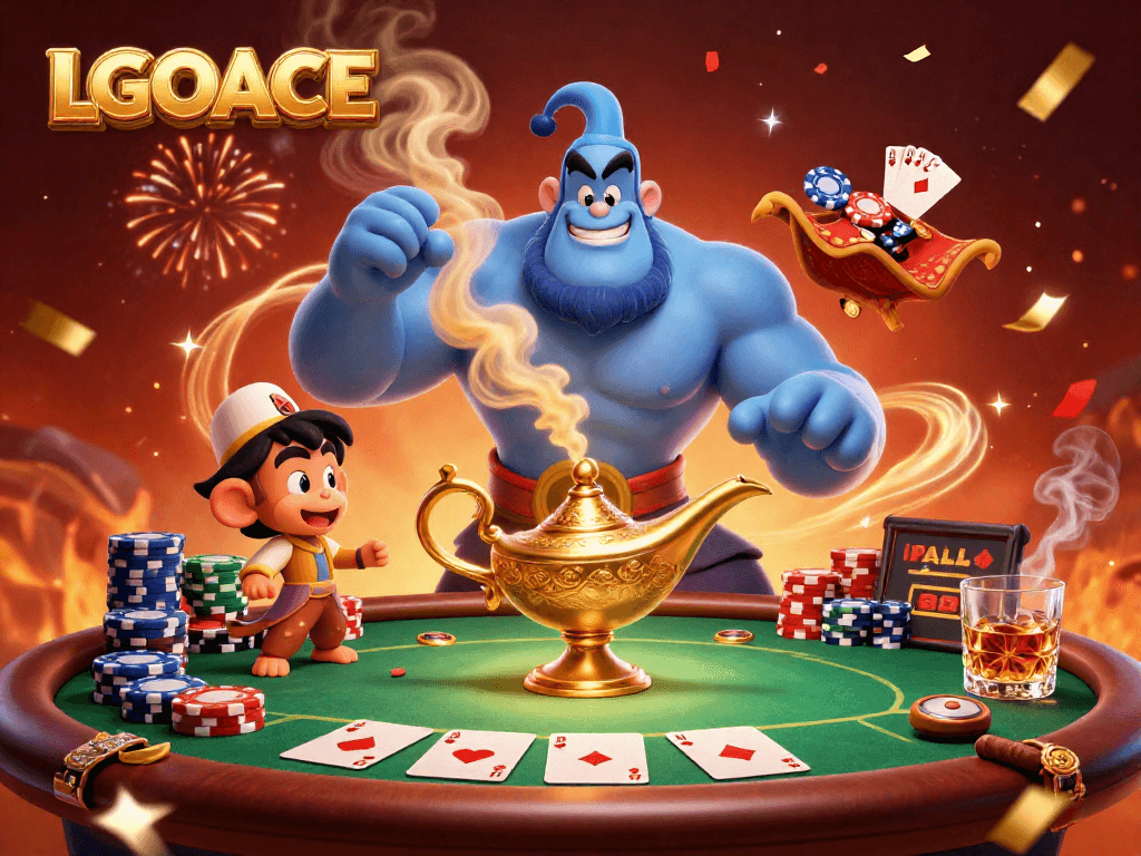 LGOACE offers engaging live casino experiences with vibrant characters and dynamic gameplay.