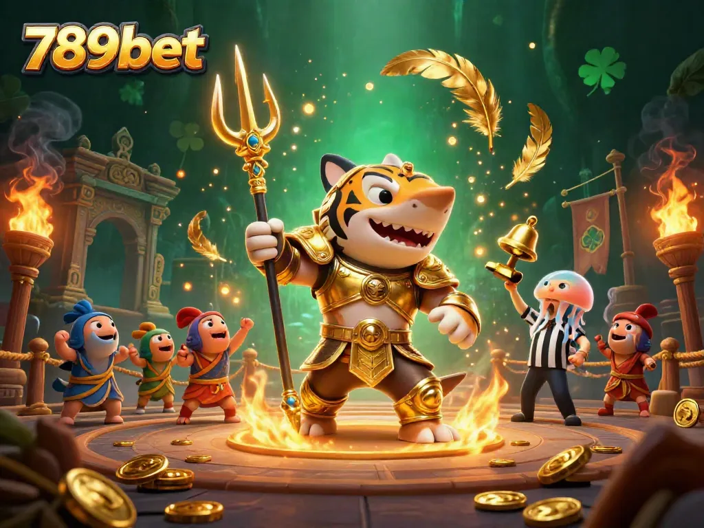 Join the action at 789bet with thrilling underwater casino battles featuring a gladiator shark!
