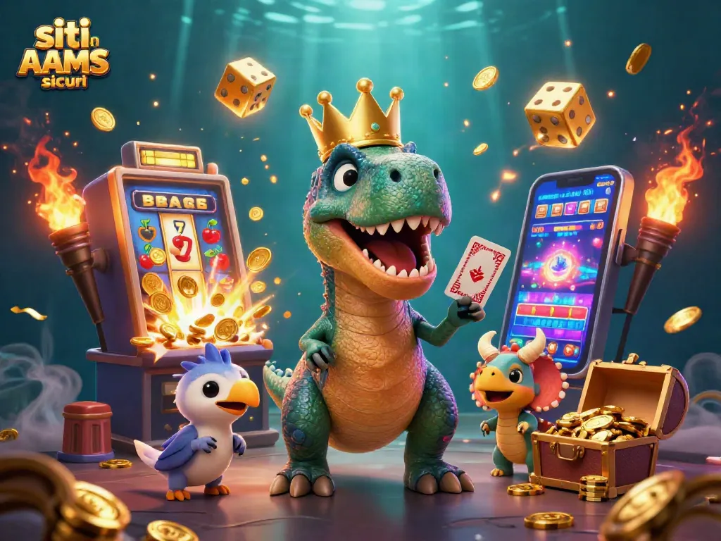 Gioca nei siti non AAMS sicuri con divertenti personaggi 3D e jackpot scintillanti.