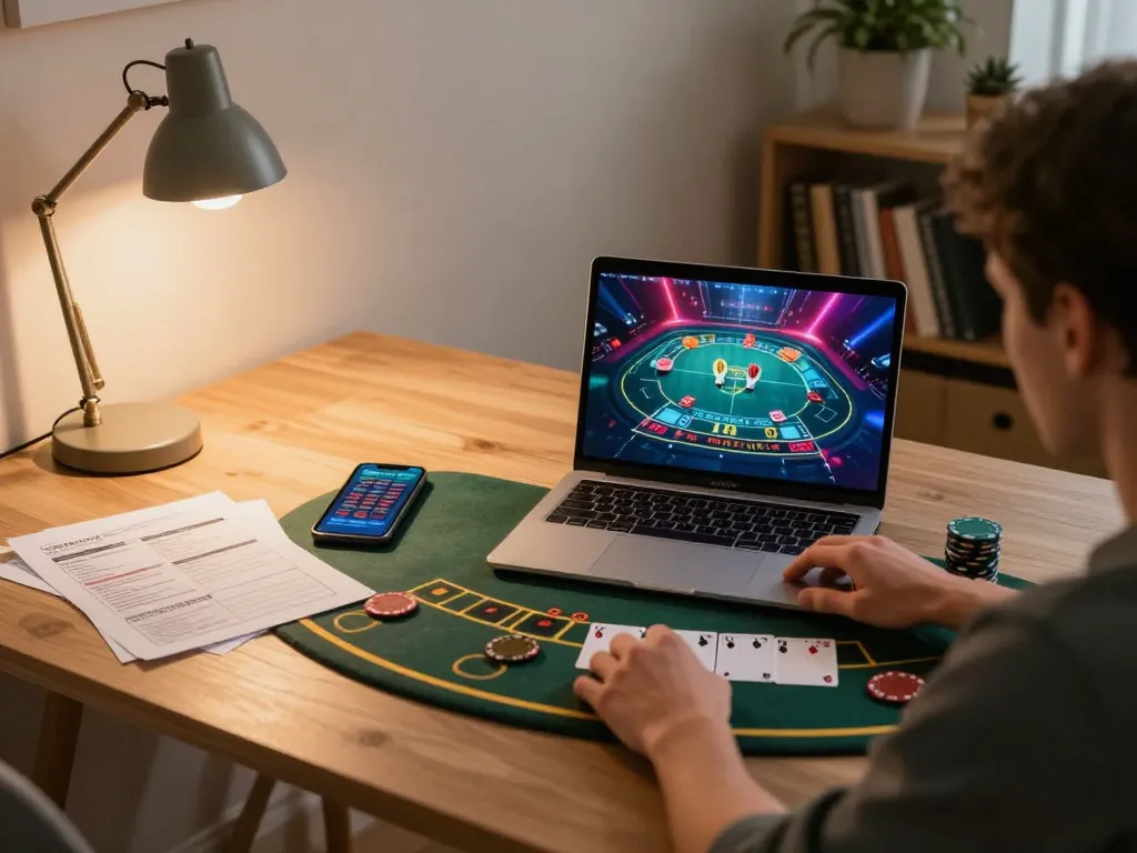 C168 player engaging in live dealer blackjack on laptop showing dynamic casino interface