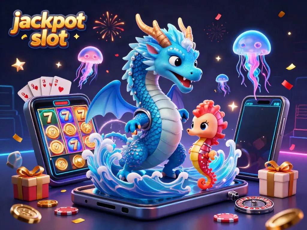 Win big with jackpot slot games featuring vibrant characters and exciting casino elements