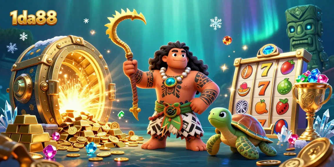 Experience vibrant wins with 1da88 in a dazzling 3D casino adventure full of treasures.