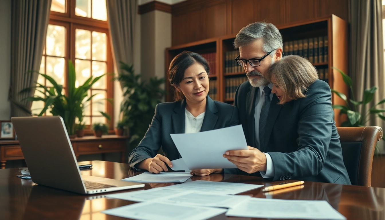 Estate Planning consultation with an attorney, showcasing professionalism and guidance.