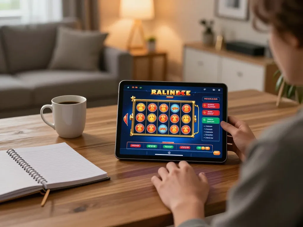 Engaging with the best nhà cái uy tín nhất hiện nay during a cozy online gaming session, showcasing thrilling gameplay.