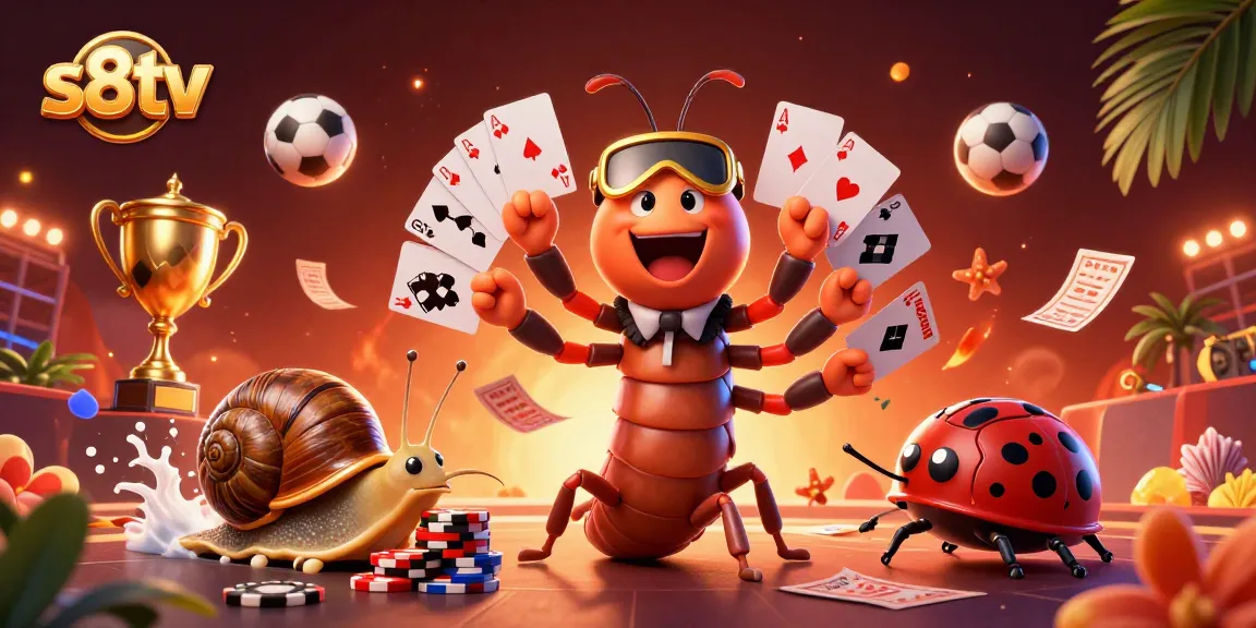 Betting strategies come alive with s8tv's animated dealer and exciting casino elements.