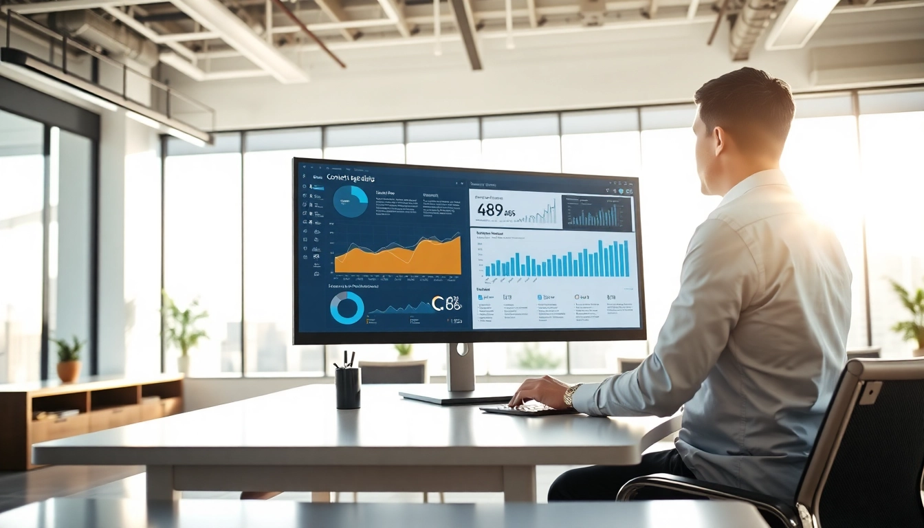 Conducting Content Gap Analysis with innovative insights on a bright workspace.