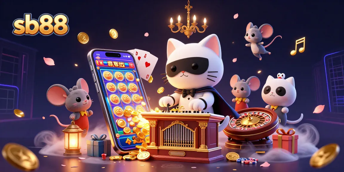 Spin the reels and win big at sb88’s vibrant casino world featuring engaging characters and games.