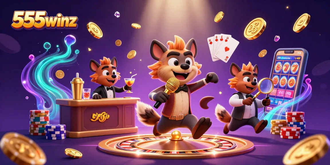 Experience the excitement of casino fun with 555winz, where hyenas elevate comedy and gaming.