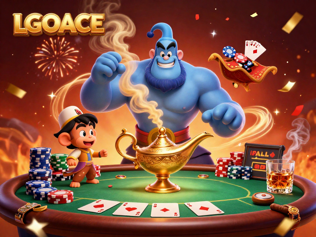 LGOACE offers engaging live casino experiences with vibrant characters and dynamic gameplay.