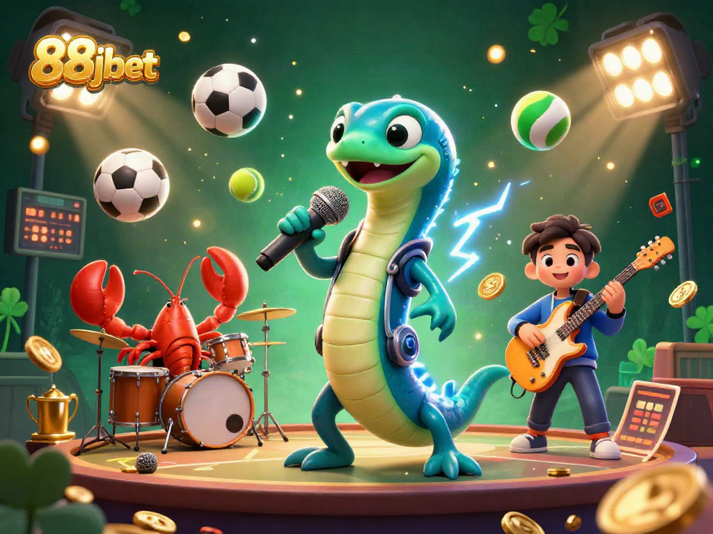 Experience the thrill of winning at 88jbet with our vibrant underwater casino illustration.