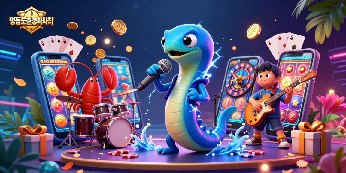 Experience the excitement of 영등포출장마사지 with vibrant casino-themed underwater performance.