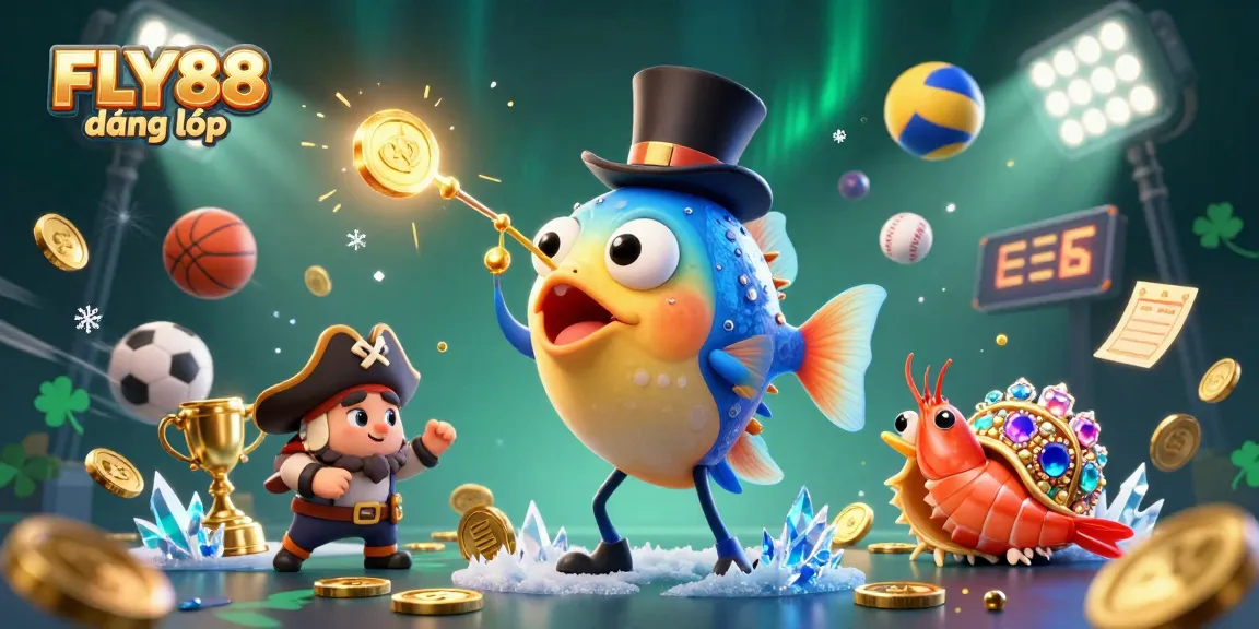 Engage in thrilling gameplay with FLY88 đăng nhập featuring fun characters and dynamic sports elements.