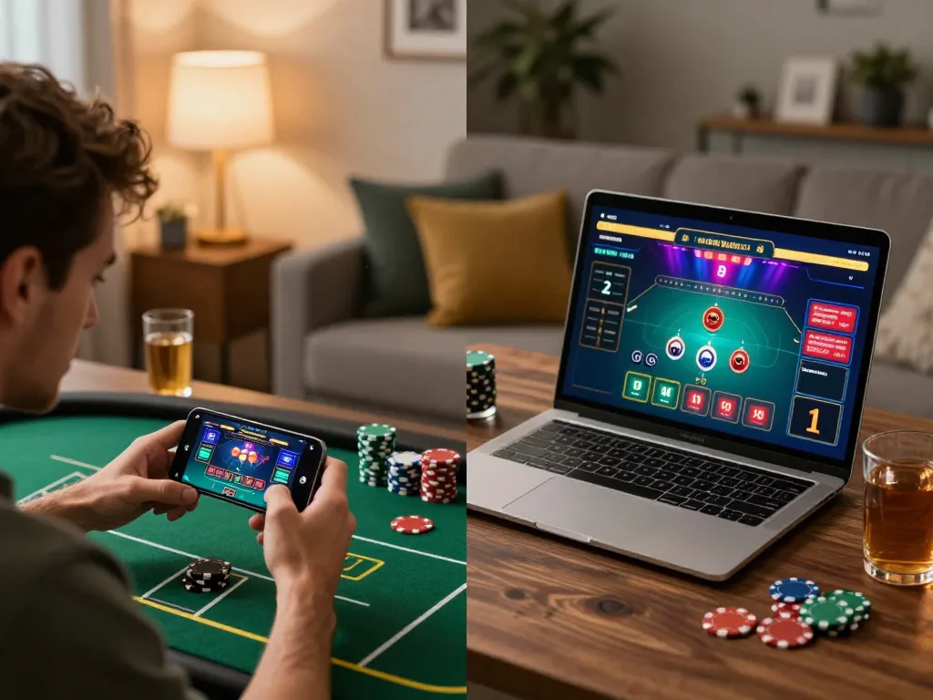 Engaging player using gk88 uk net for online betting on a smartphone while enjoying a live dealer game.