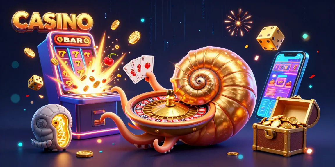 Experience the thrills at CASINO with an epic jackpot explosion and vibrant gaming elements.