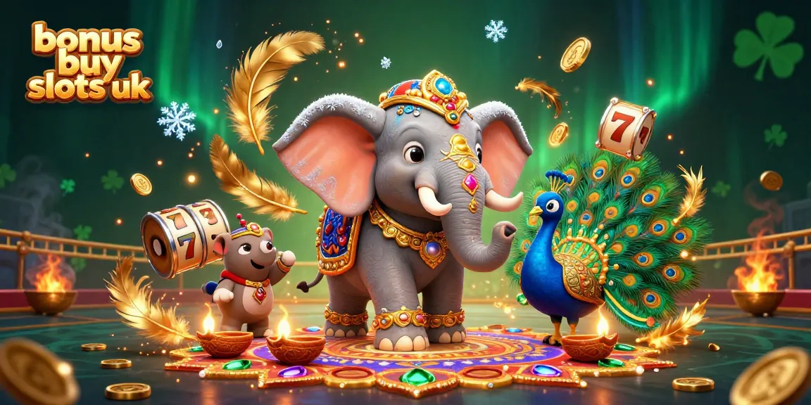 Play bonus buy slots uk with dynamic features and vibrant gaming elements in an exciting casino scene.