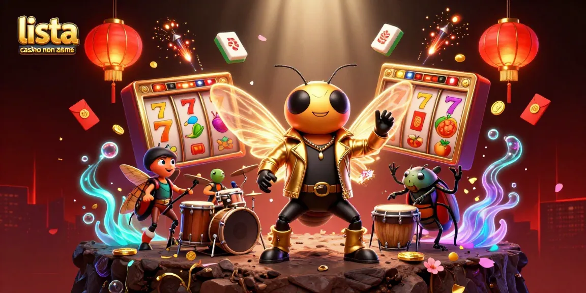 Scopri la lista casino non AAMS con un'illustrazione vivace e dettagliata di una scena casinò animata.