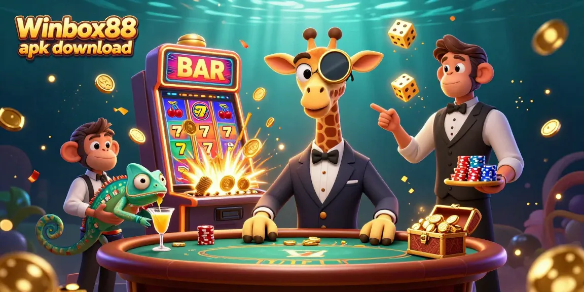 Experience the Winbox88 apk download with vibrant casino action and engaging characters.