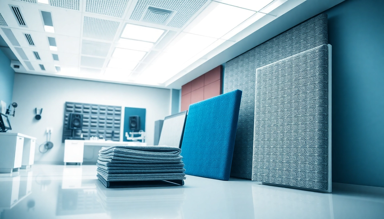 Showcasing Sound and Vibration Control Products in a modern lab environment.