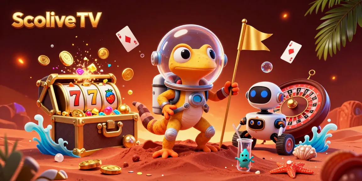 Socolive TV offers immersive gameplay with a dynamic scene of cartoon characters in a gold casino, enhancing the gaming experience.