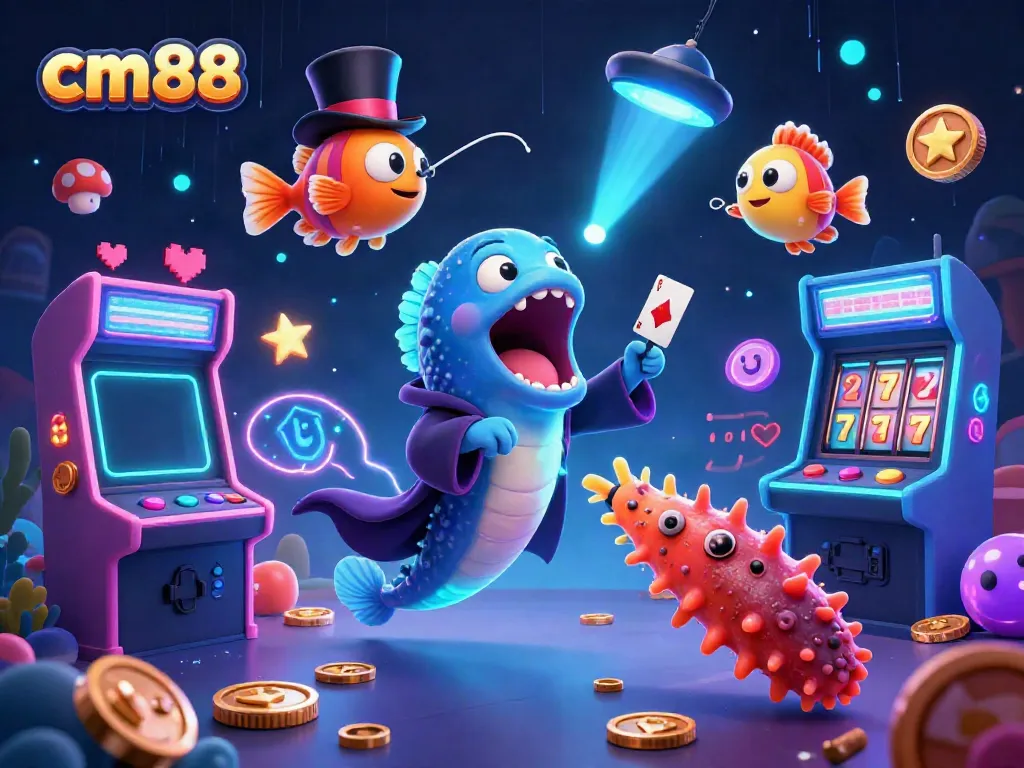 Experience thrilling card tricks with cm88 at an underwater casino spectacle featuring magic and games.