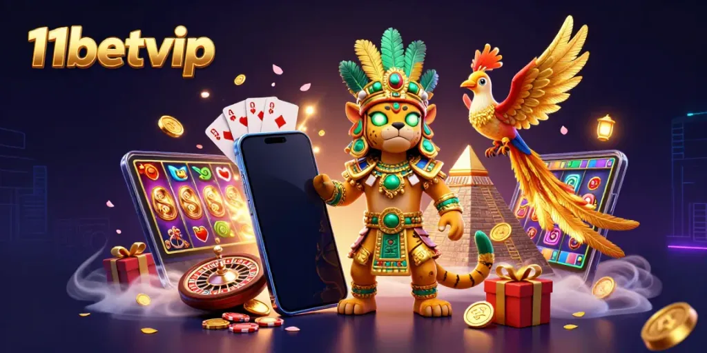 Enjoy exciting games at 11betvip with interactive slot features, winning symbols, and vibrant casino energy.