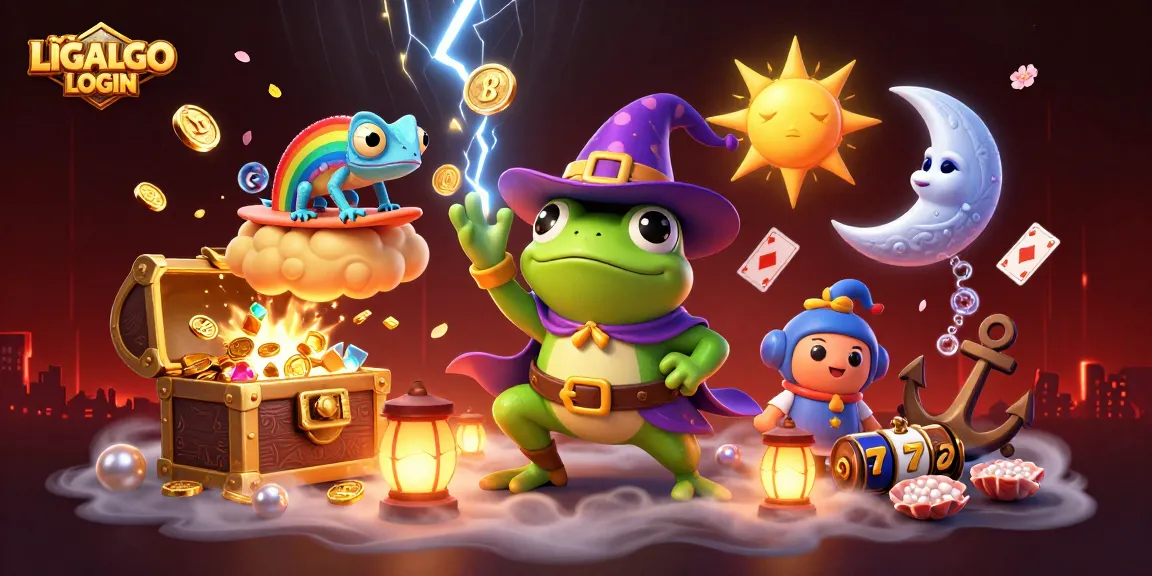 Experience LIGALGO LOGIN excitement with a vibrant storm of golds and thrilling casino elements.