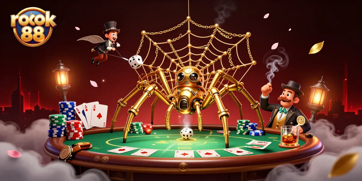 Engage in thrilling action as rokok 88 serves up a steampunk-inspired poker showdown with dynamic gameplay elements.