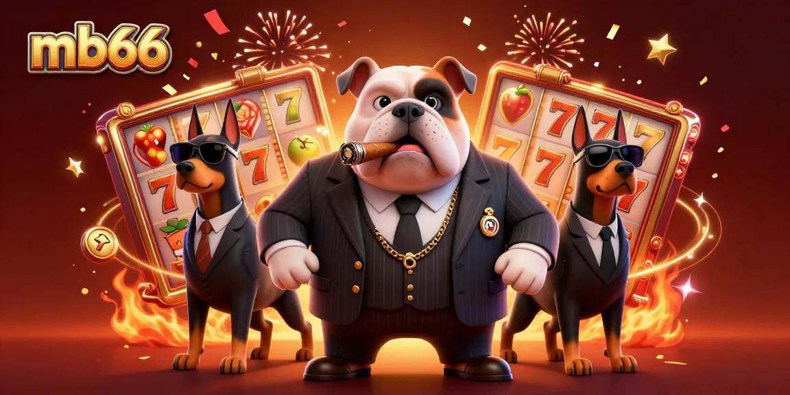 Play exciting slot games with mb66's cartoon mafia characters and casino elements.