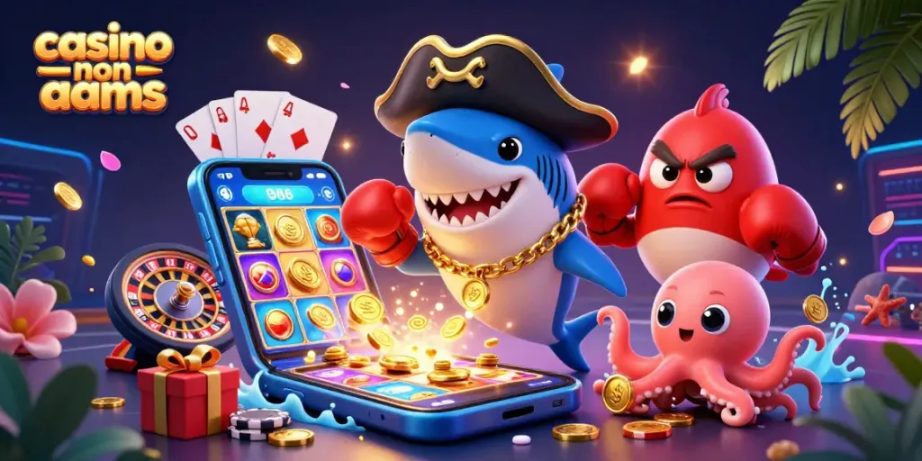 Scopri i migliori casino non AAMS con un divertente cartone animato e tanti giochi da vincere.