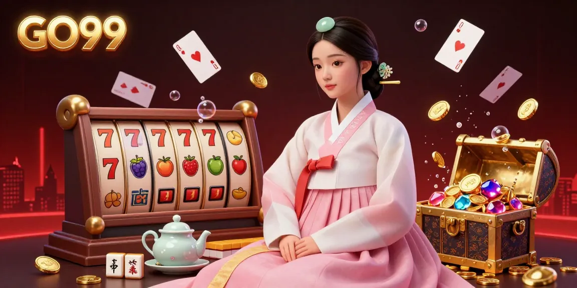 Engage with GO99's dynamic slots experience featuring vibrant elements and a serene atmosphere.