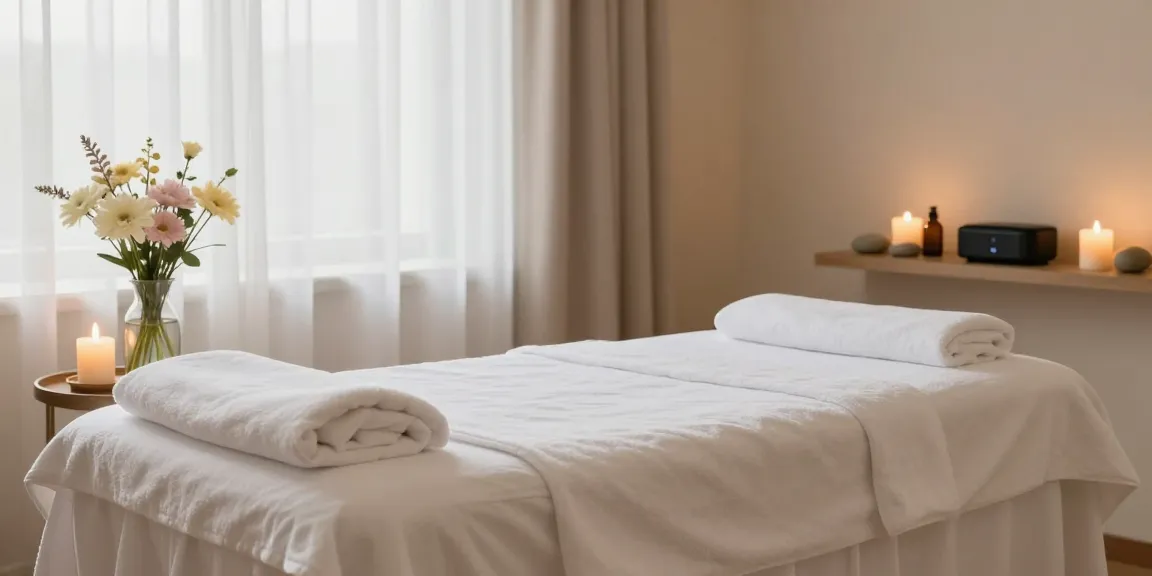Experience rejuvenating 영종도출장안마 in a serene spa room with calming ambiance.