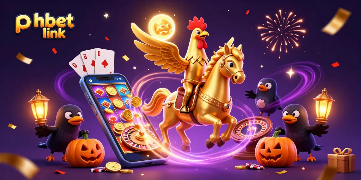 Experience the thrill of winning at PHBET link with this dynamic casino illustration.