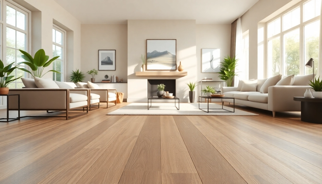 Transform your space with luxury vinyl plank flooring that exudes elegance and warmth in any modern setting.