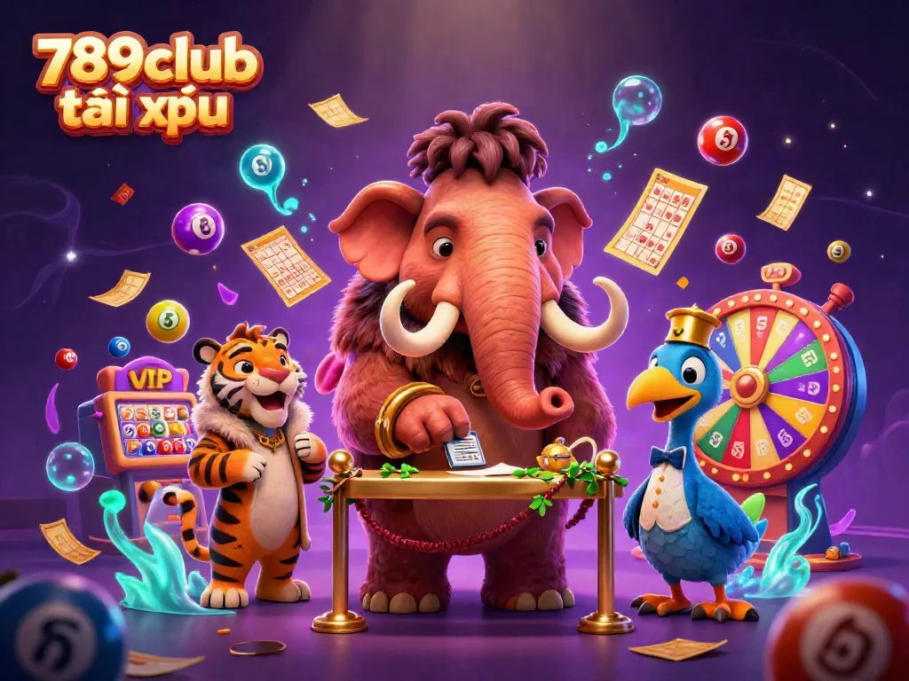 Players engaging in 789club tài xỉu with visually stunning characters and elements in a vibrant casino setting.
