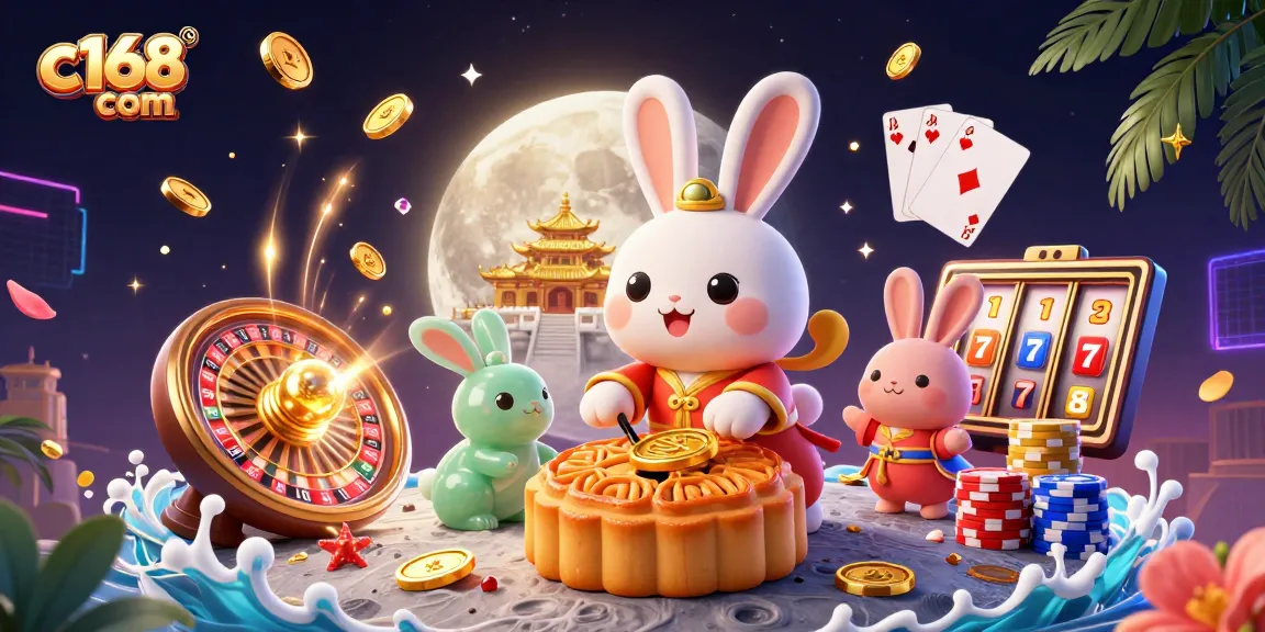 Spin and win with c168 com's exciting casino world featuring vibrant characters and game elements.