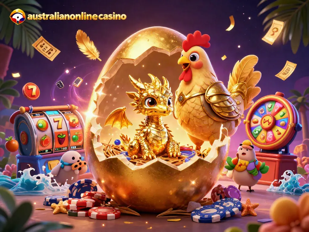 Experience the excitement of the australianonlinecasino with golden dragons and dynamic slots.