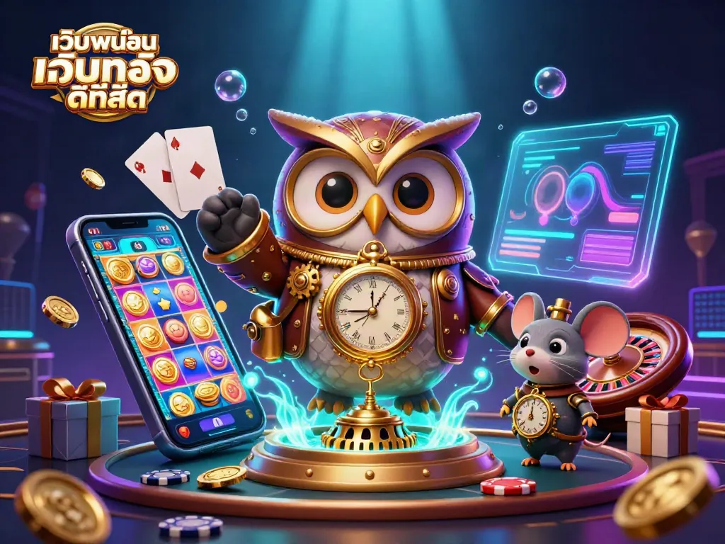 เล่นเกมกับ เว็บพนันออนไลน์ เว็บตรง ดีที่สุด และสนุกสนานไปกับอุปกรณ์คาสิโนที่หลากหลาย