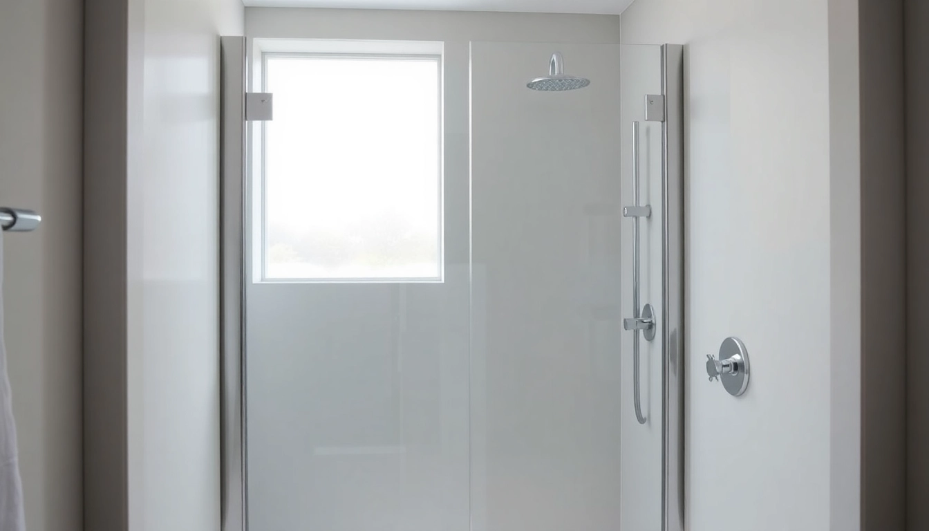 Enhance your bathroom with stunning semi-frameless shower screens offering sleek design and functionality.