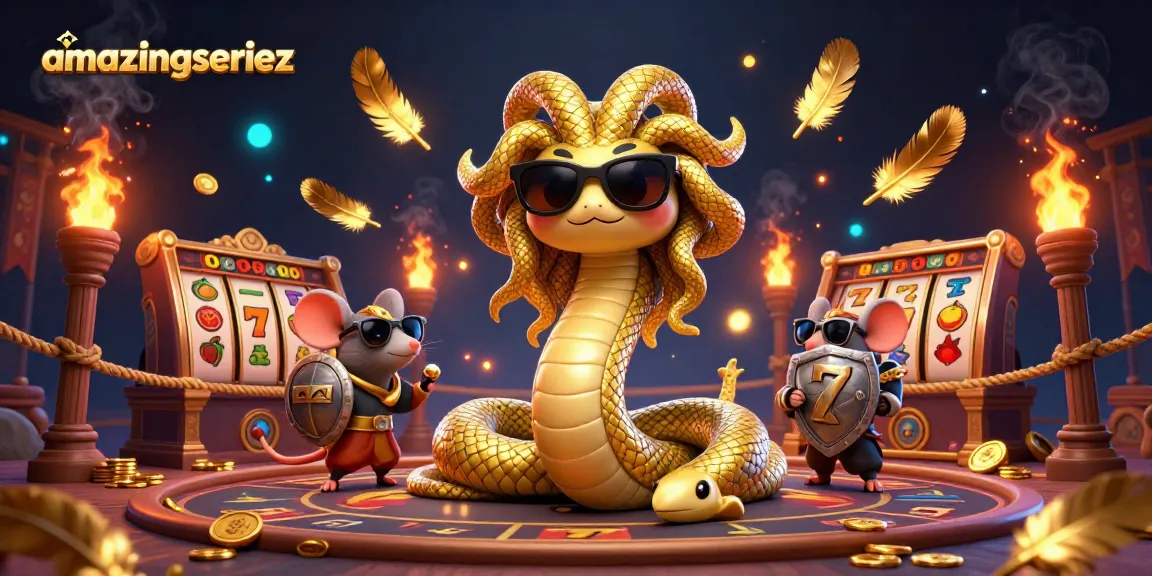 Players spin the reels at amazingseriez, enjoying rich jackpot opportunities in a vibrant casino scene.