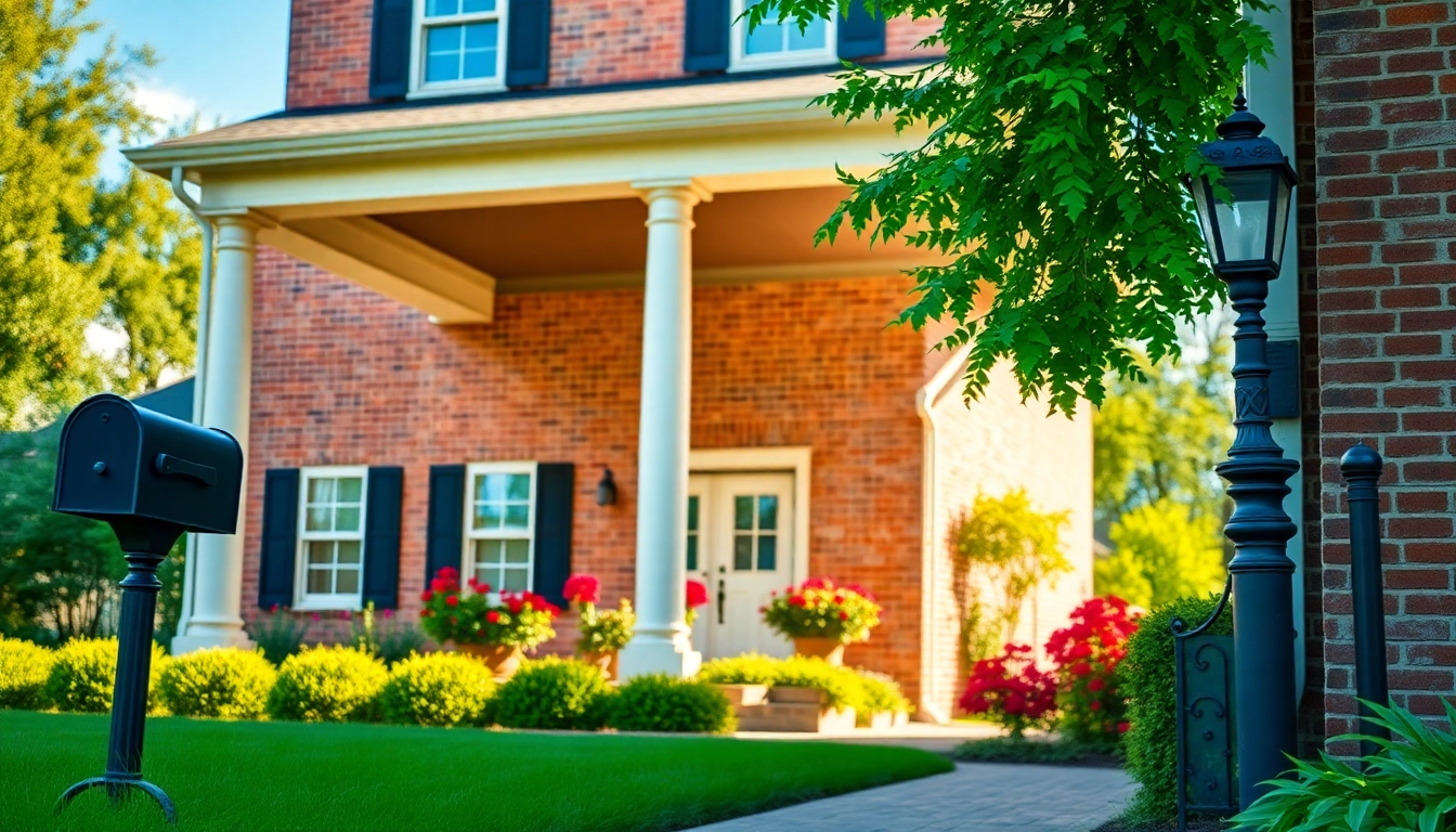 Stunning colonial addition featuring classic design elements and vibrant landscaping.