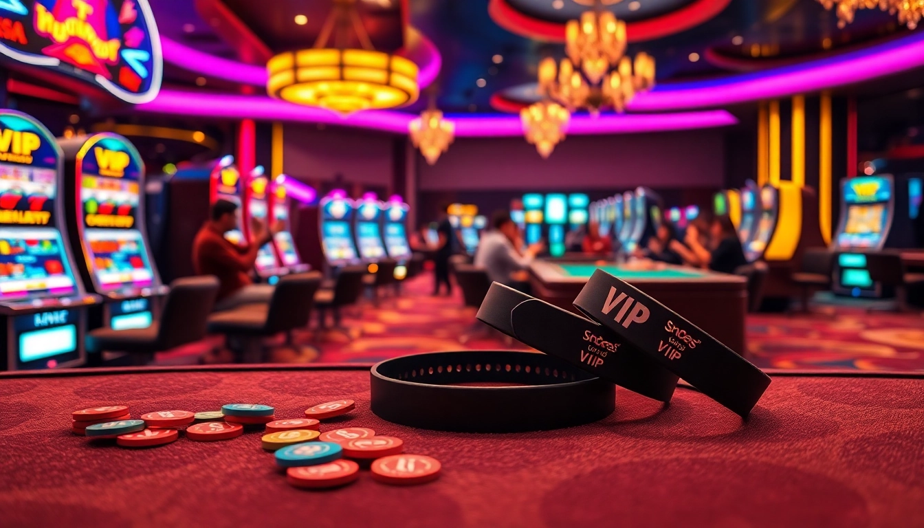 Control personalized juosteles su logotipu in an engaging casino environment, showcasing excitement and luxury.